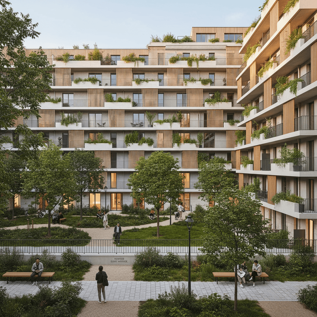 Résidence Les Chartrons — Résidentiel collectif — 2400m²